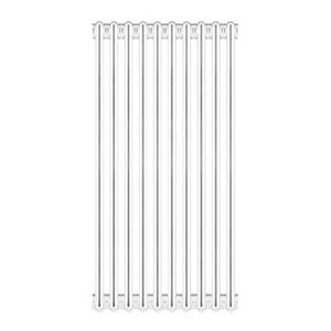 RADIATORE TUBOLARE IN ACCIAIO 2 COLONNE SCOMPONIBILE  MOD. 1800- 10 Elementi- ERCOS- pezzi 1