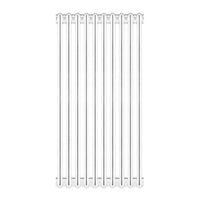 RADIATORE TUBOLARE IN ACCIAIO 2 COLONNE SCOMPONIBILE  MOD. 1800- 10 Elementi- ERCOS- pezzi 1