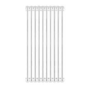 RADIATORE TUBOLARE IN ACCIAIO 2 COLONNE SCOMPONIBILE MOD. 2000- 10 Elementi- ERCOS- pezzi 1