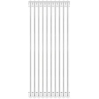 RADIATORE TUBOLARE IN ACCIAIO 3 COLONNE SCOMPONIBILE MOD.1800- 6 Elementi- ERCOS- pezzi 1