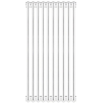 RADIATORE TUBOLARE IN ACCIAIO 4 COLONNE SCOMPONIBILE MOD.660- 6 Elementi- ERCOS- pezzi 1