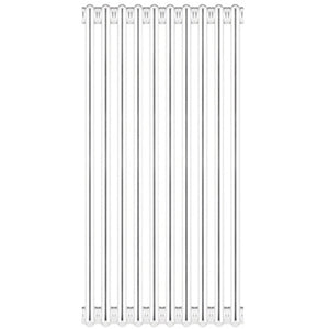 RADIATORE TUBOLARE IN ACCIAIO 4 COLONNE SCOMPONIBILE MOD.660- 10 Elementi- ERCOS- pezzi 1