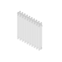 RADIATORE TUBOLARE ARDESIA 3 COLONNE H556- 10 Elementi- CORDI- pezzi 1