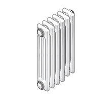 RADIATORE TUBOLARE IN ACCIAIO 3 COLONNE ZEHNDER CHARLESTON MOD. 3087- 10 Elementi- ZEHND- pezzi 1