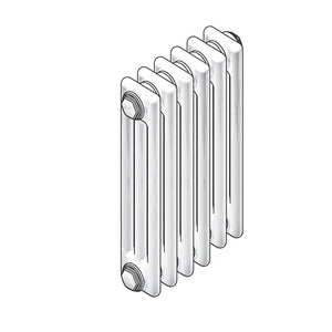 RADIATORE TUBOLARE IN ACCIAIO 3 COLONNE ZEHNDER CHARLESTON MOD. 3087- 10 Elementi- ZEHND- pezzi 1