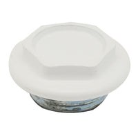 TAPPO CIECO DX / SX  ZINCATO VERNICIATO PER RADIATORI FL 56- 11/4 Dx Bianco- OTER- pezzi 1