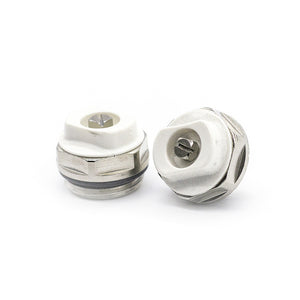 VALVOLA DI SFIATO ORIENTABILE IN OTTONE NICHELATO- 3/8- DK- pezzi 1