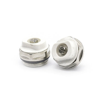 VALVOLA DI SFIATO ORIENTABILE IN OTTONE NICHELATO- 1/2- DK- pezzi 1