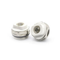 VALVOLA DI SFIATO ORIENTABILE IN OTTONE NICHELATO- 1/2- DK- pezzi 1