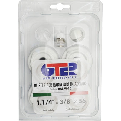 KIT BLISTER PER RADIATORI IN ACCIAIO- FL 56  11/4 x 3/8- OTER- pezzi 1