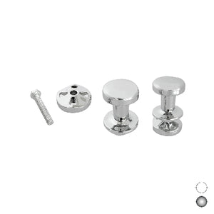 COPPIA APPENDINI PER TERMOARREDO- Cromo- ERCOS- pezzi 1