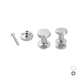 COPPIA APPENDINI PER TERMOARREDO- Cromo- ERCOS- pezzi 1