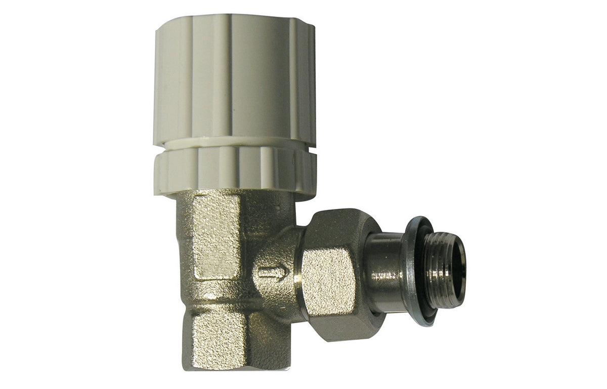 VALVOLA AD ANGOLO TERMOSTATIZZABILE ATTACCO FEMMINA- 3/8- ITAP- pezzi 1