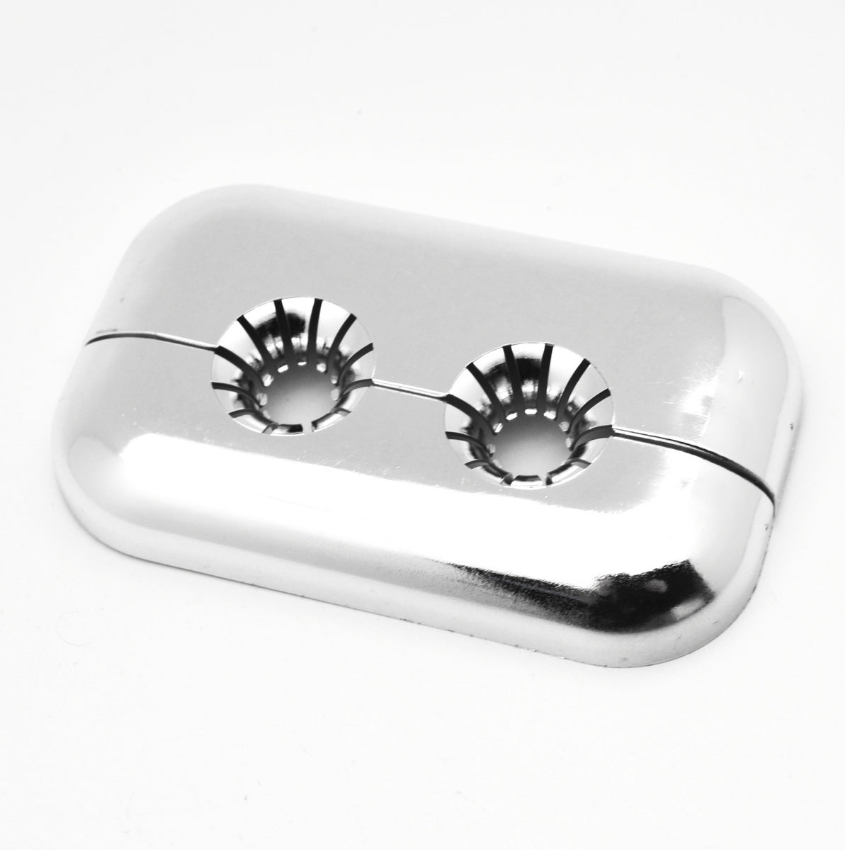 ROSETTA DOPPIA RETTANGOALRE ABS DM 10-16- Diam. 10-16- GOPLA- pezzi 1