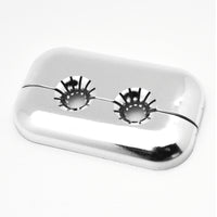 ROSETTA DOPPIA RETTANGOALRE ABS DM 10-16- Diam. 10-16- GOPLA- pezzi 1