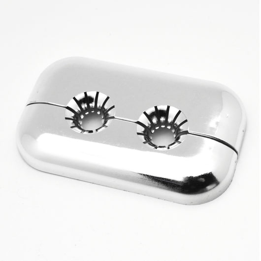 ROSETTA DOPPIA RETTANGOALRE ABS DM 10-16- Diam. 10-16- GOPLA- pezzi 1