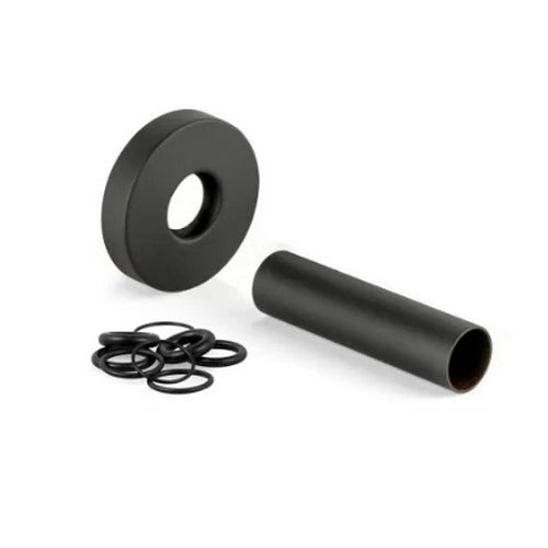 BORCHIA COPRITUBO- Nero Opaco- DEBOR- pezzi 2