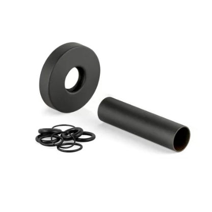 BORCHIA COPRITUBO- Nero Opaco- DEBOR- pezzi 2