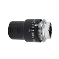 TESTA TERMOSTATICA ARIA C/SENSORE LIQUIDO- Nero M30 x 1,5- SR- pezzi 1