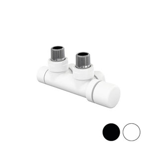 VALVOLA MONO-BITUBO TIPO P- Bianco Opaco- ZEHND- pezzi 1