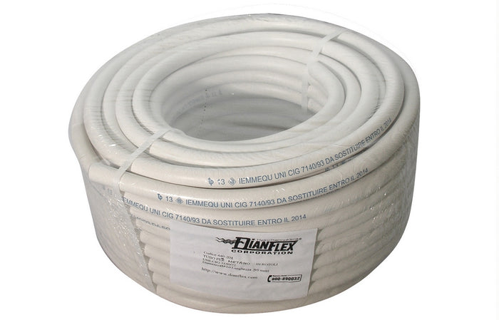 TUBO PER GAS METANO IN ROTOLI- Diam. 13- ATON- metri 50