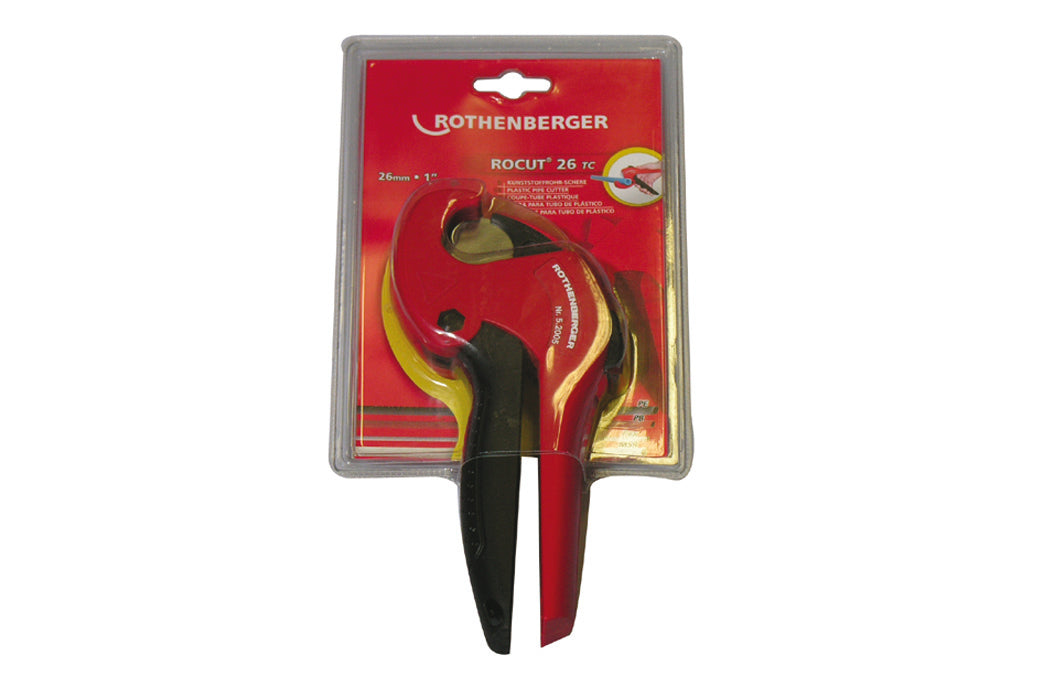 CESOIA TAGLIATUBO DI PRECISIONE IN PLASTICA  ROCUT 26TC- Diam. 26 mm.- ROTHE- pezzi 1