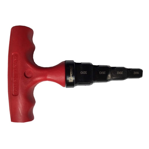 SBAVATORE CALIBRATORE MULTIMISURA CON CRICCO- (16-20)x2 (26-32)x3- FUMA- pezzi 1