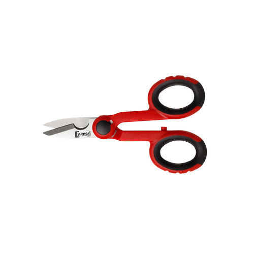 FORBICI PER ELETTRICISTI CON TAGLIOCAVO- 145 mm- FUMA- pezzi 1
