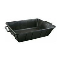 CASSA MALTA RETTANGOLARE IN PP NERO LT.25- mm 620x460x160- FF- pezzi 1