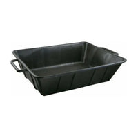 CASSA MALTA RETTANGOLARE IN PP NERO LT.25- mm 620x460x160- FF- pezzi 1