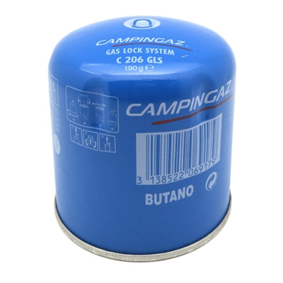 CARTUCCIA GAS UNIVERSALE CON VALVOLA GLS 206- 190 gr- KEMPE- pezzi 1