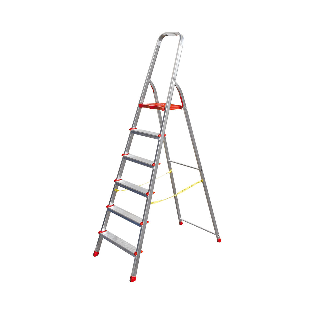 SCALA DOMESTICA IN ALLUMINIO GIZA EN 131- 4 gradini - H. al piano 0,88 m- GRYN- pezzi 1