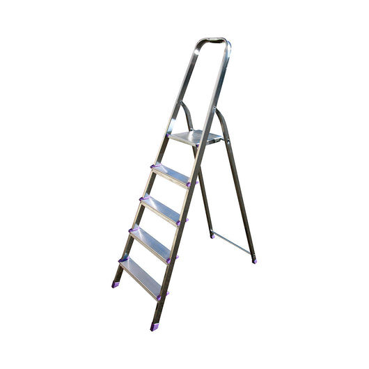 SCALA DOMESTICA IN ALLUMINIO TETI- 3 gradini - H. al piano 0,66 m- GRYN- pezzi 1