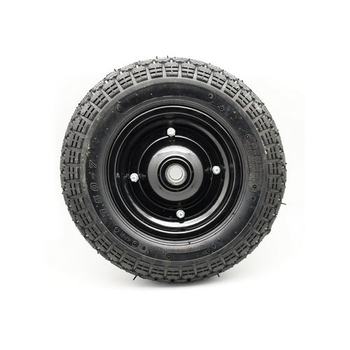 RUOTA PNEUMATICA PER CARRIOLA- Interasse 95 mm- GRYN- pezzi 1