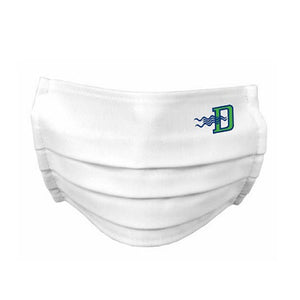 MASCHERINA PROTETTIVA SORRISO IDROREPELLENTE- Bianca - Cotone 100%  cm 23x21- senza- pezzi 1