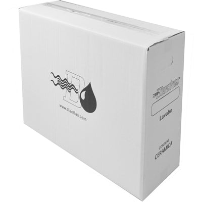 IMBALLO IN CARTONE PER LAVABO CM 65x22 x H. 49- cm 65x22 x H.49- DH- pezzi 1