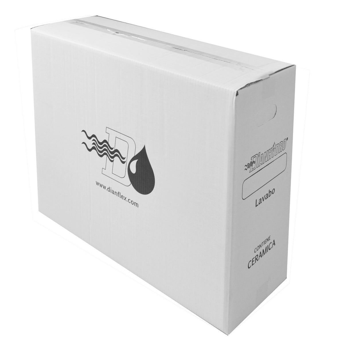 IMBALLO IN CARTONE PER LAVABO CM 65x22 x H. 49- cm 65x22 x H.49- DH- pezzi 1