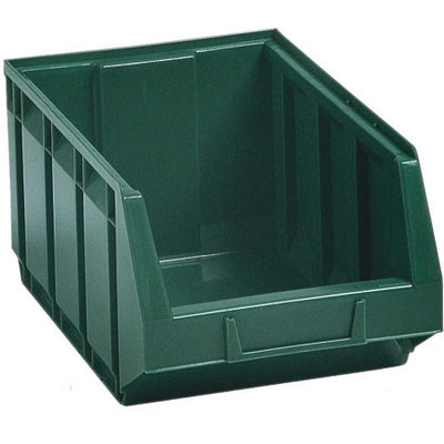 CONTENITORE IN PLASTICA BULL 4  - MM 200x345x H.164- Verde LxPxH mm 200x345x164- DH- pezzi 1