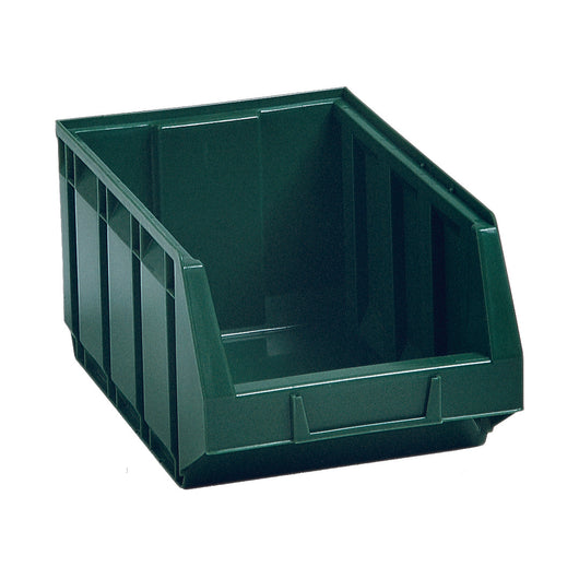 CONTENITORE IN PLASTICA BULL 4  - MM 200x345x H.164- Verde LxPxH mm 200x345x164- DH- pezzi 1