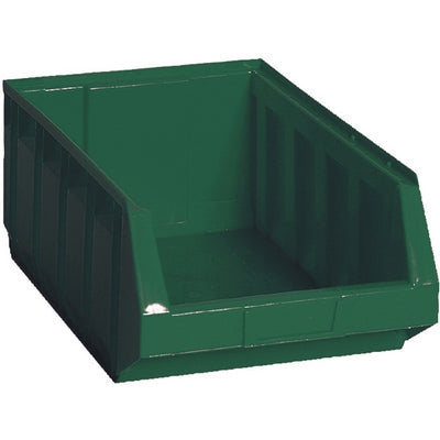 CONTENITORE IN PLASTICA BULL 5 - MM 298x485x H.189- Verde LxPxH mm 298x485x189- DH- pezzi 1