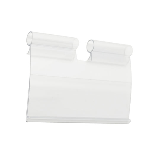 TASCHINA PORTAPREZZO TRASPARENTE PER ESPOSITORE DF- DH- pezzi 1