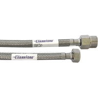 FLESSIBILE INOX MODELLO PROLUNGATO  CM. 30- MF 3/8 x 3/8- DH- pezzi 1