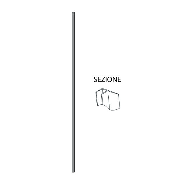 RICAMBIO GUARNIZIONE A BAFFO LINEA OXYGEN- cm 190- DH- pezzi 1