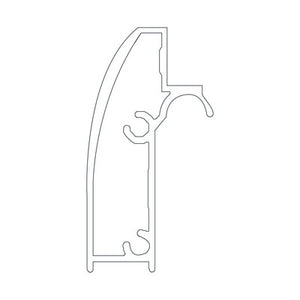 PROFILO ORIZZONTALE NICCHIA ESSENTIAL- per cm 140- DH- pezzi 1