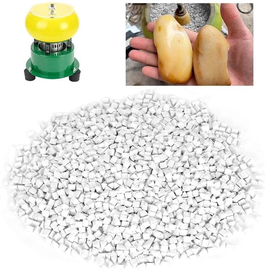 Polishante a Secco per Gioielli - Macchina per Lisciare e Polire - Trattamento con Polvere - 4mm - 500g