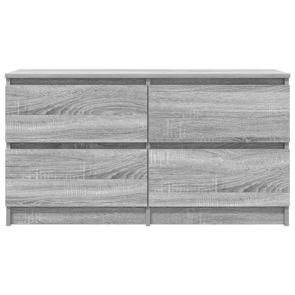 Mobile TV-Credenza TV-Console TV Grigio Sonoma 100x35x54 cm in Legno Multistrato 196602