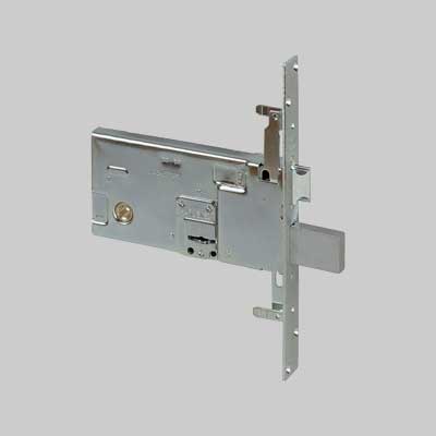 SERRATURA DOPPIA MAPPA PER PORTE ALLUMINIO DA FASCIA ART. 57318 CISA E70 - scatola mm 166x82 - CISA