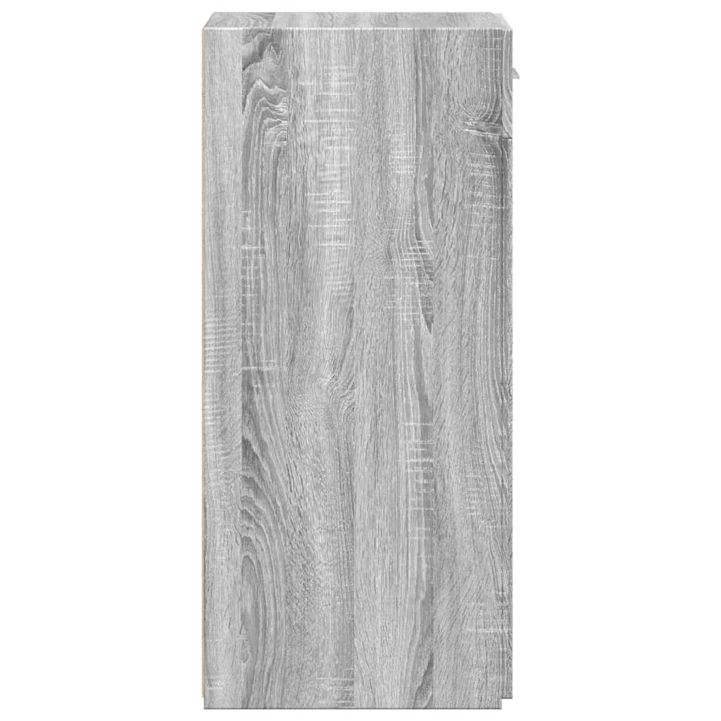 Buffet credenza cassettiera armadio mobile contenitore organizer cucina soggiorno salotto Sonoma 30 x 42,5 x 93 cm legno ingegnerizzato grigio 02_0036293