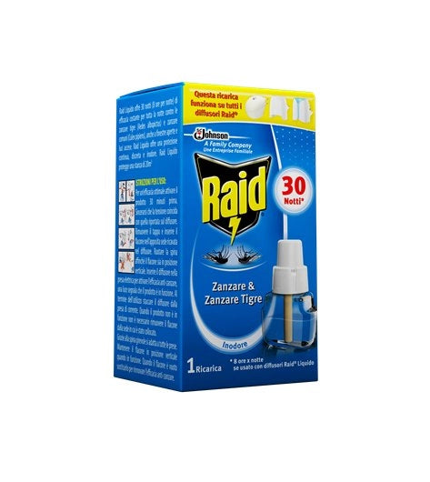 RAID RICARICA LIQUIDA ANTIZANZARE - JOHNSON