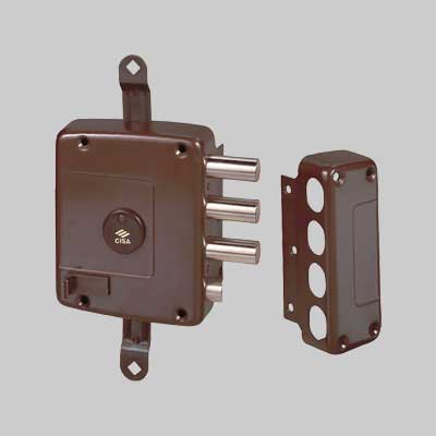 SERRATURA DA APPLICARE A DOPPIA MAPPA ART. 57167 CISA E64 Dx - CISA